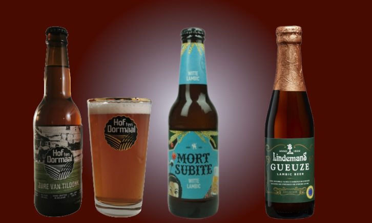 Drie lambiek bieren